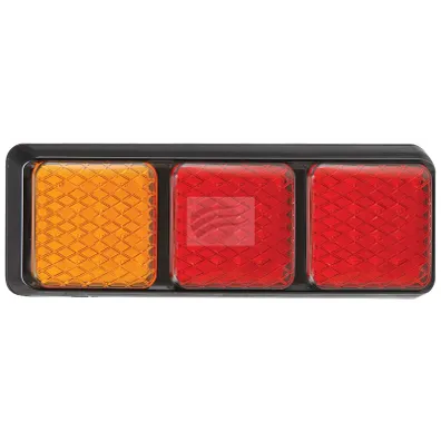 LED STOP/TAIL/INDICATOR LAMP 12-24V BLACK HOUSING