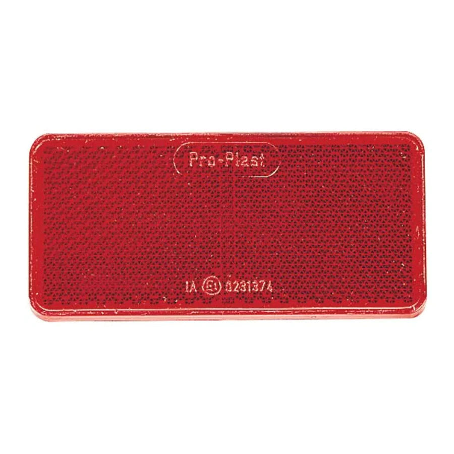 Narva Red Retro Reflector 70mm x 28mm