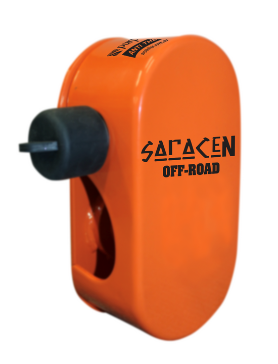 Saracen OFF ROAD - DO35 Hitch Lock by Purpleline - anti theft - SPECIAL ORDER