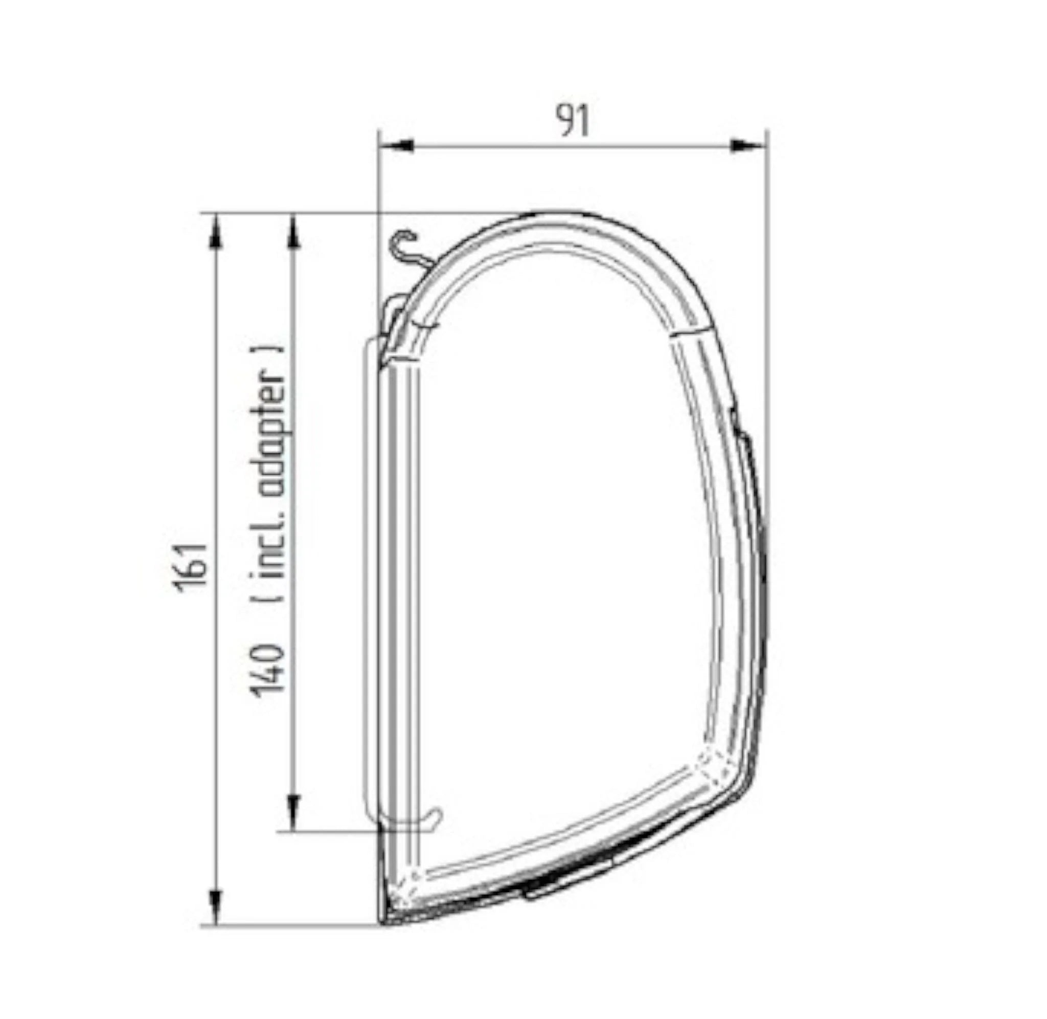 Thule 5200 Manual Awning - White 4.0m - SPECIAL ORDER - SUPPLY + FIT