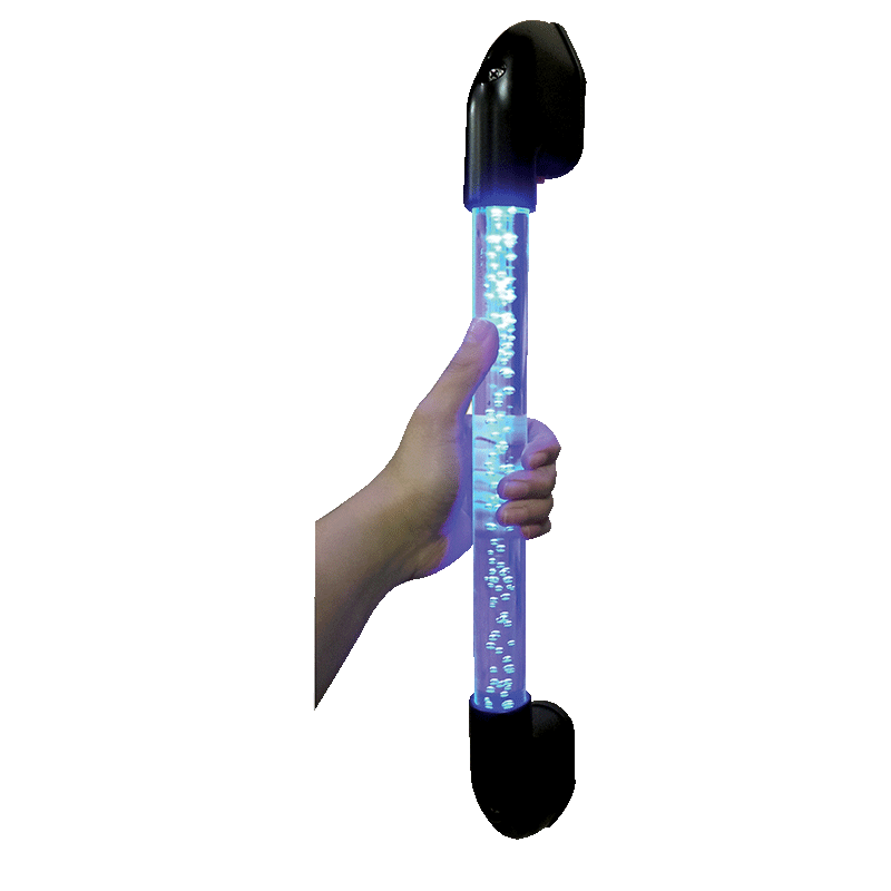 Black LED Grab Handle