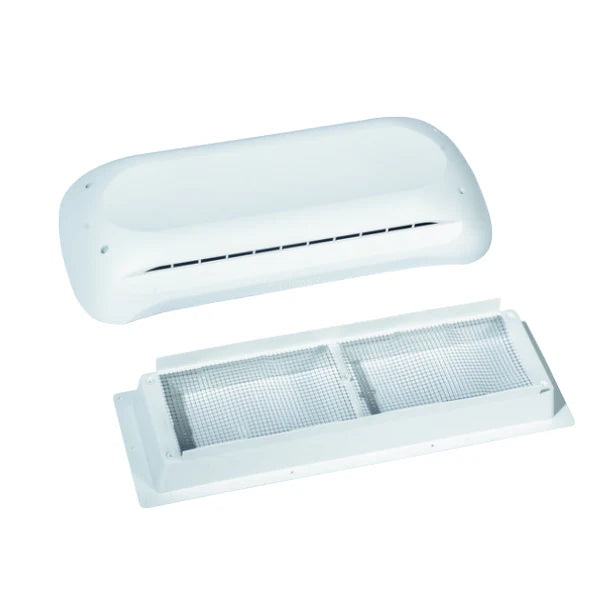 Dometic Roof Fridge Vent Cap and Base Kit (White)