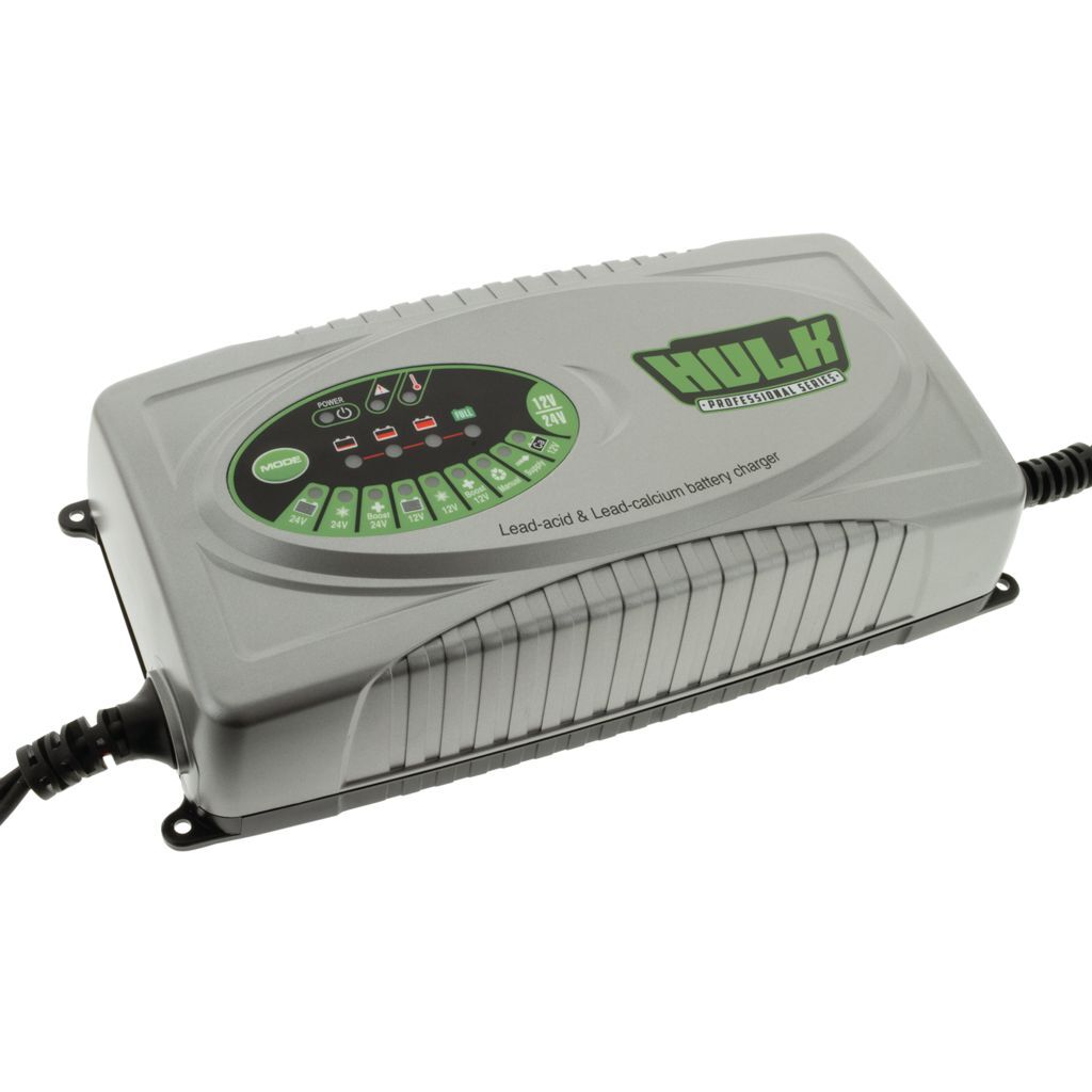 Hulk 9 Stage Fully Auto Switch Mode Battery Charger For 15Amp 12/24v - SPECIAL ORDER