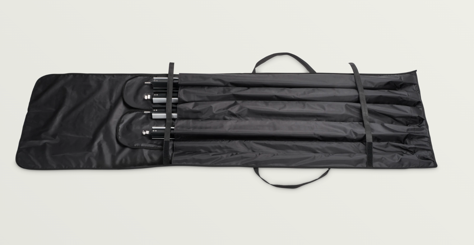 Dometic Long Anti-Flap Kit (AFK) 2250-2450mm - Black