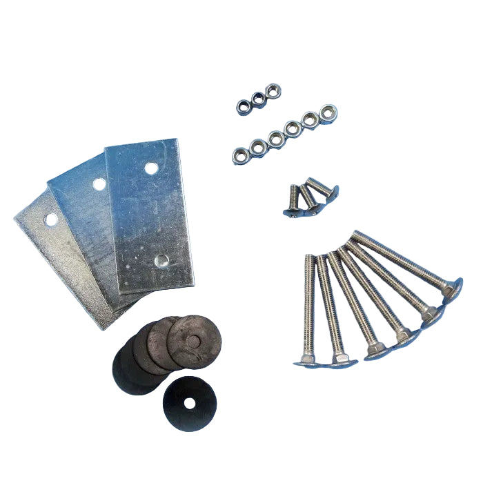 98655-391: Standard Mounting Bracket Kit (AS120) - Suit Fiamma F45 Awnings 2.5m - 4m