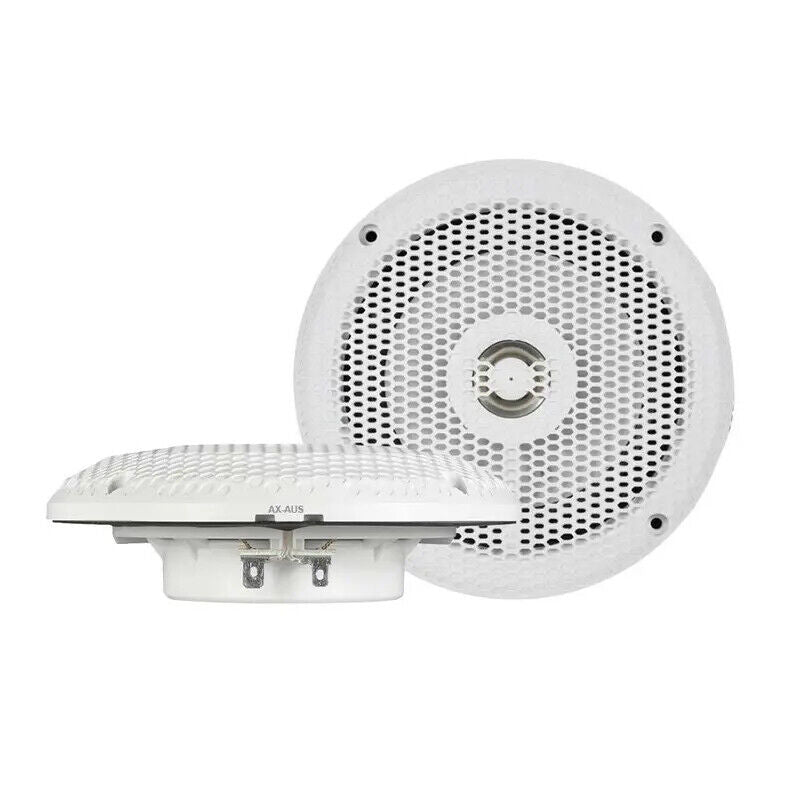 5" 130mm Slim Marine 2 Way Speakers (White) - Pair - Axis