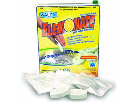 Walex Elemonate Grey Water Tank Additive - 5 Satchets - Lemon Scent