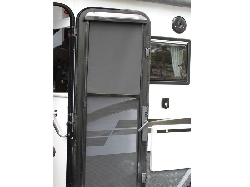 Premium Security Door Blind 1750 x 622mm (RHH) Half Height - Camec- CLEARANCE