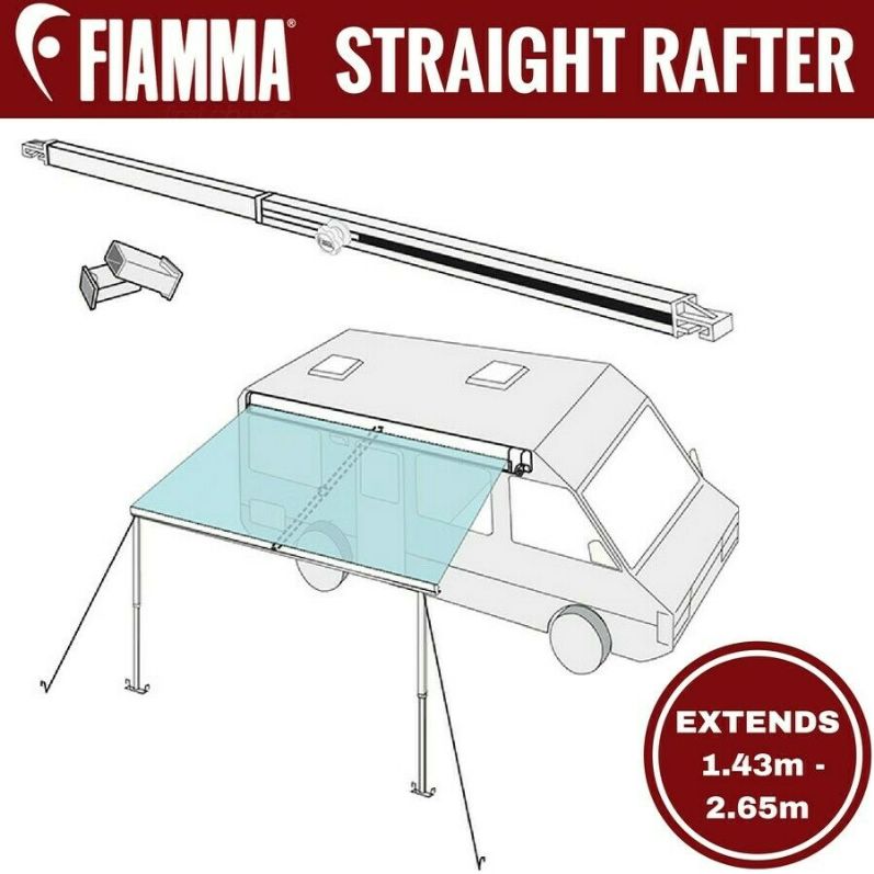 Fiamma Straight Roof Rafter to suit F45 / F65 / F80 Awnings - LIMITED STOCK