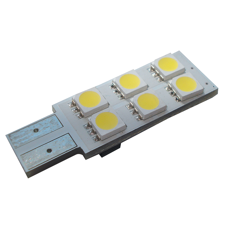 Coast T10 6 LED 12V Replacement Globe Cool White