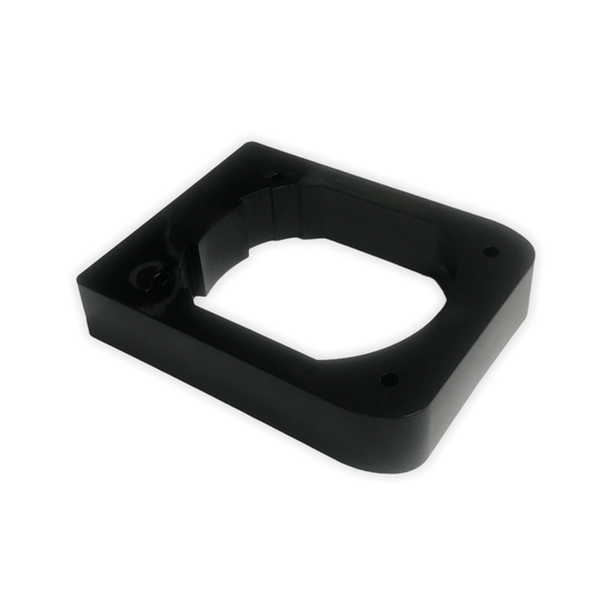 Transco Black 20mm Mounting Flange for  Power Inlet/Outlet