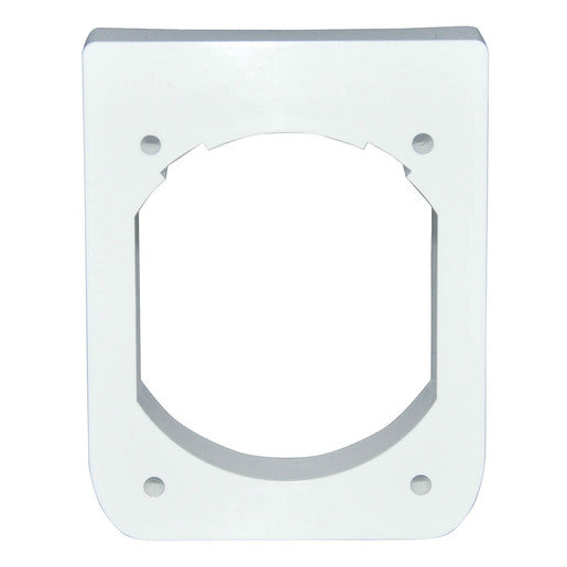 Transco Power Inlet / Outlet Backing Plate (20mm) White