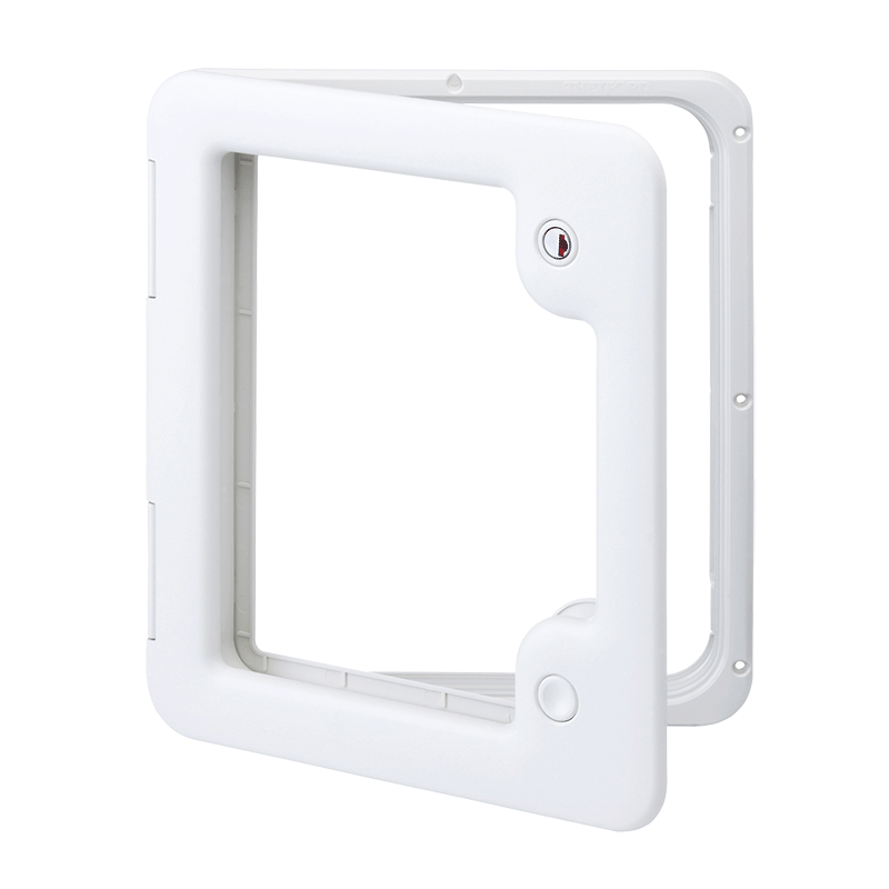 Thetford Access Door 3 (White) Suit Cassette Toilets - Fits Cut-out 300 x 350mm