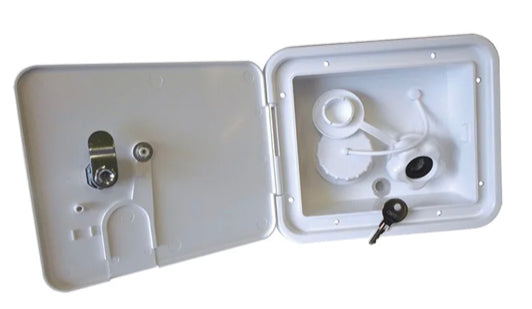 Jayco Dual Lockable Water Filler - Hose + Mains