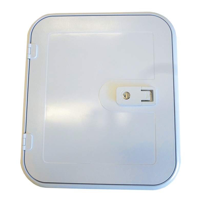 Coast Access Door 1 (White) Suit Cut-Out 289 x 339mm - SPECIAL ORDER