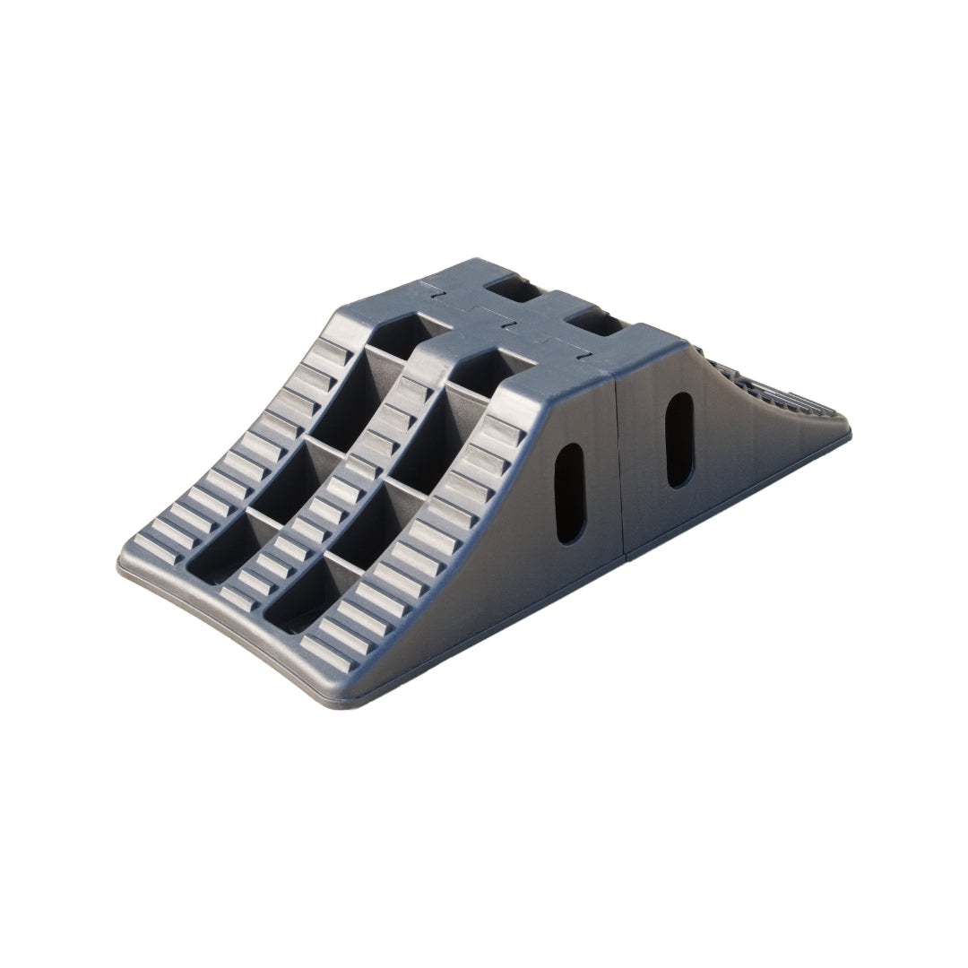 Supex Interlocking Poly Wheel Chock - Single or Dual Axle- LIMITED STOCK