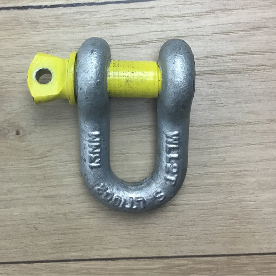 D-Shackle rated 2000kg - 13mm