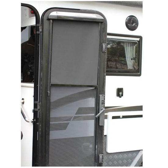 Premium Security Door Blind 1822 or 1908 x 622mm (RHH) Half Height - Camec