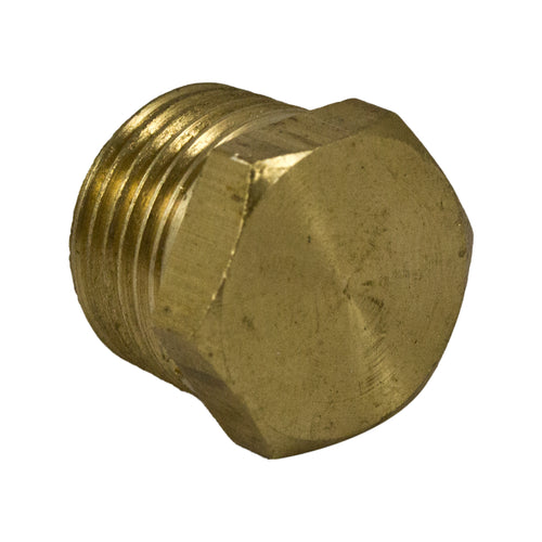Brasshards 10mm Brass Threaded Hex plug