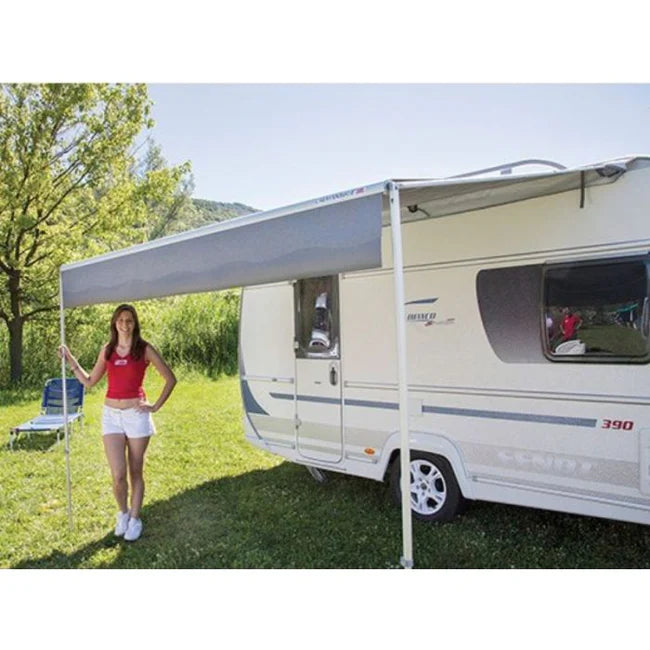 Fiamma CaravanStore XL Awning - 3.1m - Royal Grey (250cm Extension)