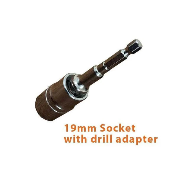 19mm Socket &amp; Drill Adaptor
