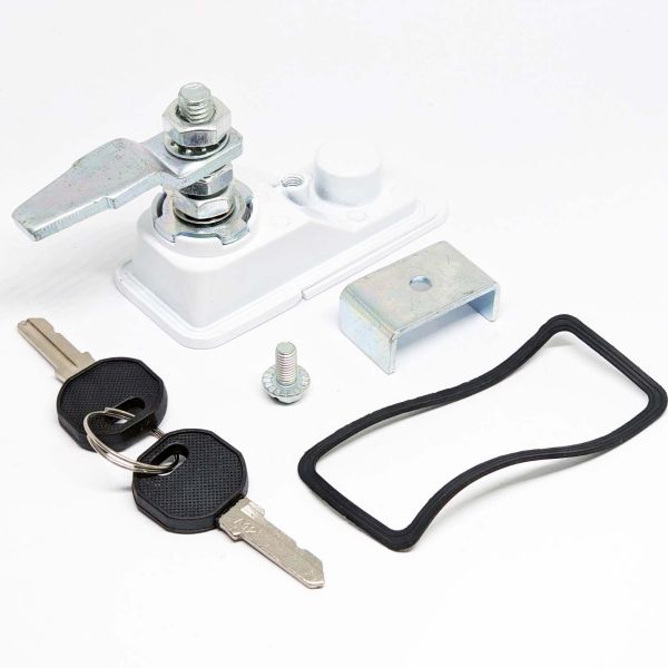 Replacement Lock - Suit Coast Access Doors 1 to 8 White