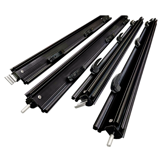 Coast RV Awning FLAP ELIMINATOR Kit - Large Black - 230 to 240cm