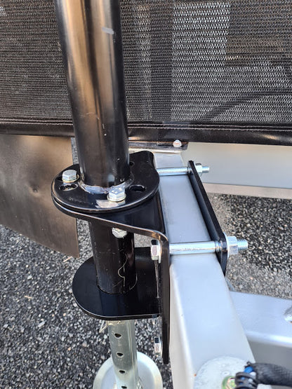Black Jack 12v Trailer Jack (incl. Jack, Weather Cover, Black Jack Clamp, Folding Foot, Foot Pad and Wiring Harness Kit) - SPECIAL ORDER