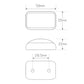 Front End Outline Marker Lamp - Clear - LED Autolamps