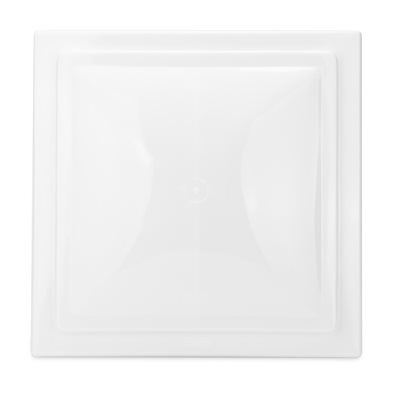 Ventline Hatch 14in x 14in White Lid Only T/s Old Metal Clip Connection 40155