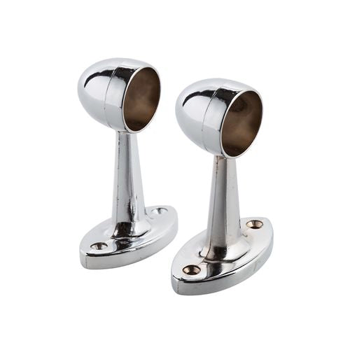 Sandleford 16mm Chrome Pillar End - 2 Pack