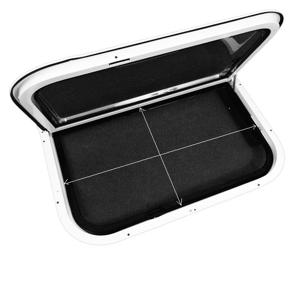 Single Hopper Wind-Out Window Flyscreen - 508mm x 914mm - SPECIAL