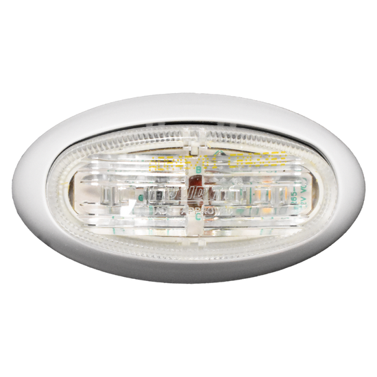 Caravan LED Clearance Light- White Body