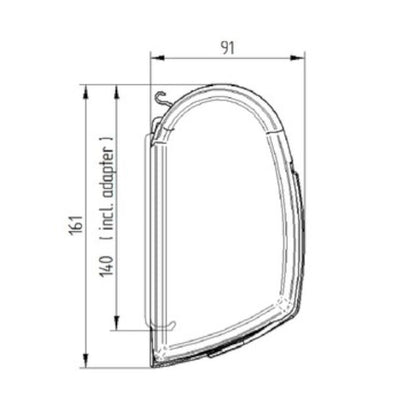 Thule 5200 Manual Awning - White 4.0m - SPECIAL ORDER - SUPPLY + FIT