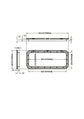 Coast Access Door 6 (White) Suit Cut-Out 228 x 593mm