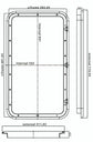 Coast Door 10 - Black Tunnel Boot Door | Chrome Locks