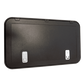 Coast Door 10 - Black Tunnel Boot Door | Chrome Locks