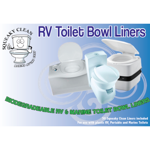 RV Toilet Bowl Liners