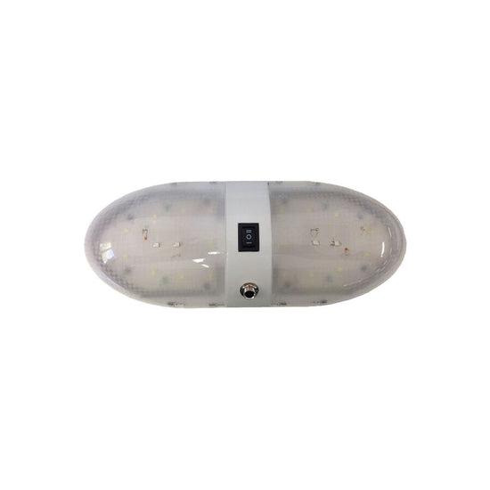 Coast Dual LED Oval Blue/White Light (No jack)