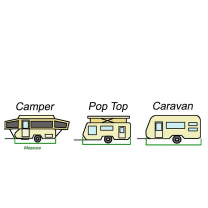 Camec Premium Pop-Top Cover - 14ft to 16ft (4.3 - 4.8m)