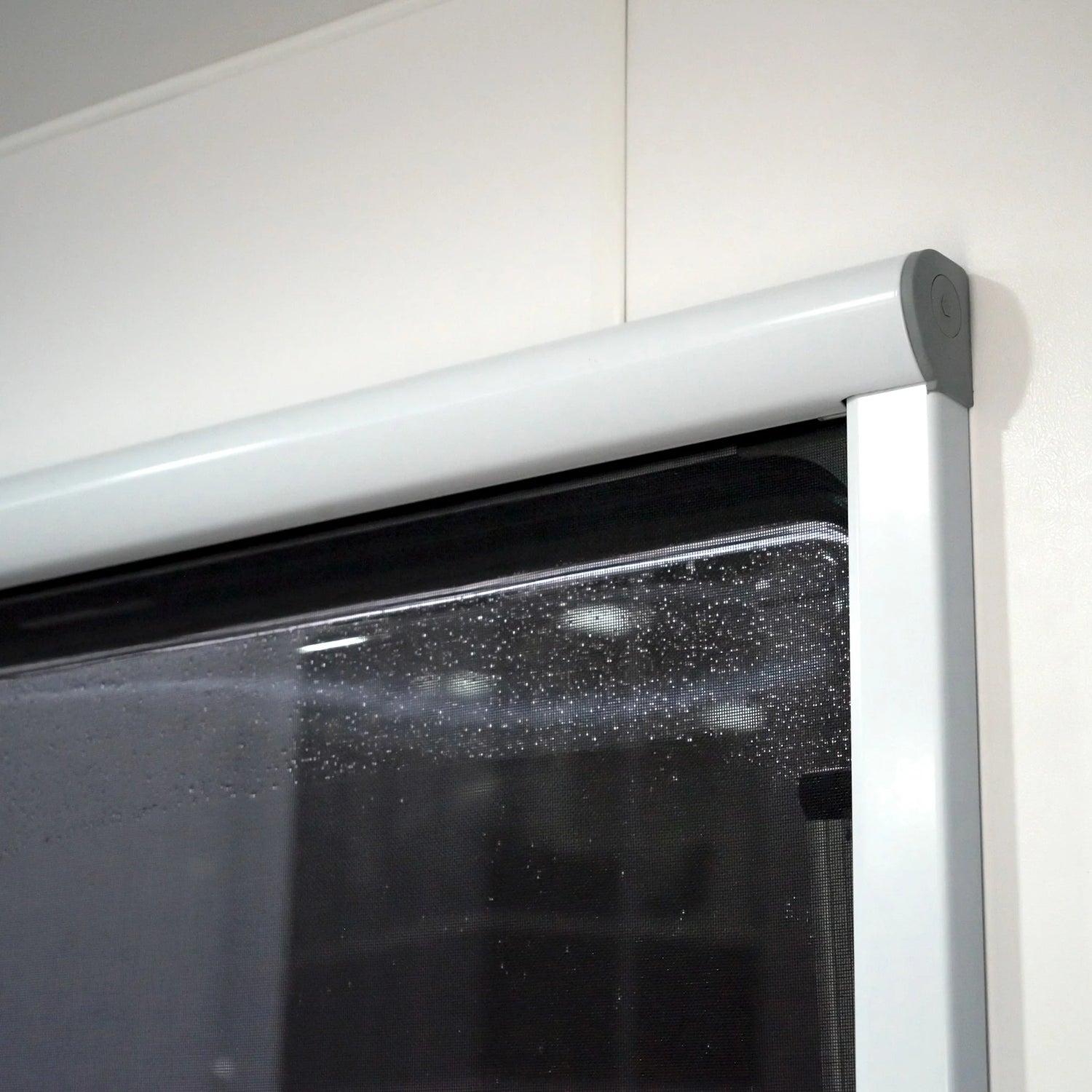 ATRV Eurovision2 Window &amp; Slimline Blind - Black Frame - H550xW1450mm - SUPPLY &amp; FIT (Copy)