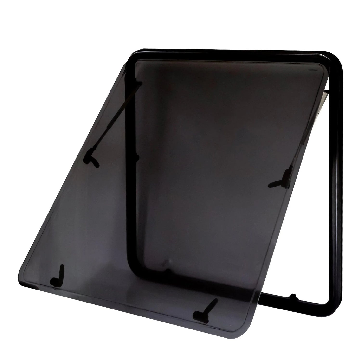 ATRV Eurovision2 Window &amp; Slimline Blind - Black Frame - H550xW1450mm - SUPPLY &amp; FIT (Copy)