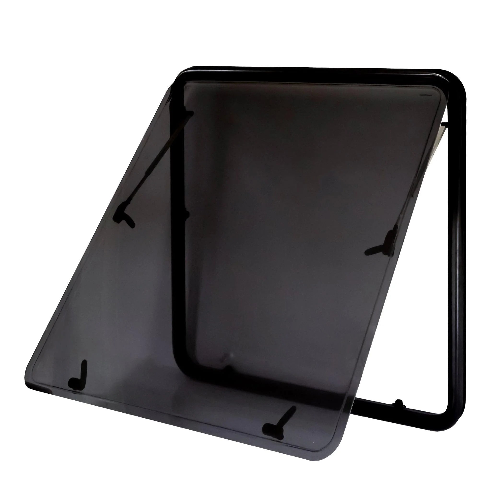 ATRV Eurovision2 Window &amp; Slimline Blind - Black Frame - H550xW1450mm - SUPPLY &amp; FIT (Copy)