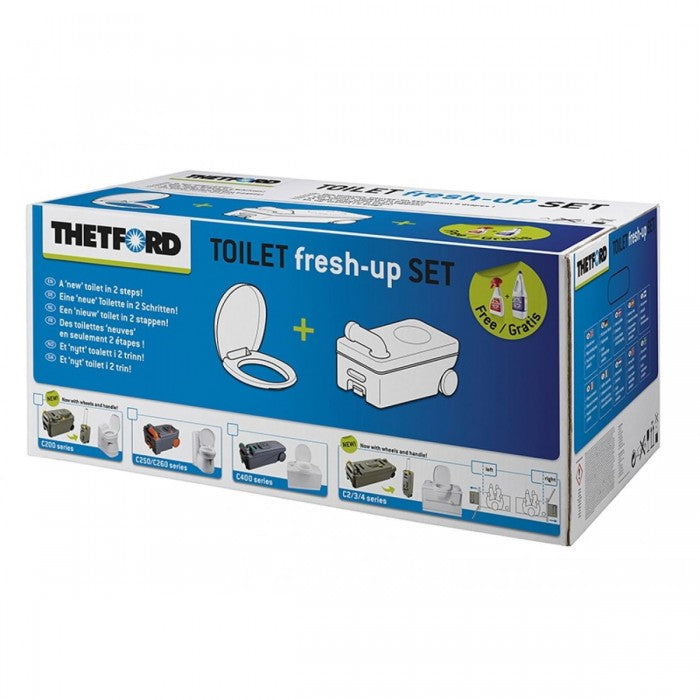 Thetford C400 Toilet Fresh-Up Set - Holding Tank