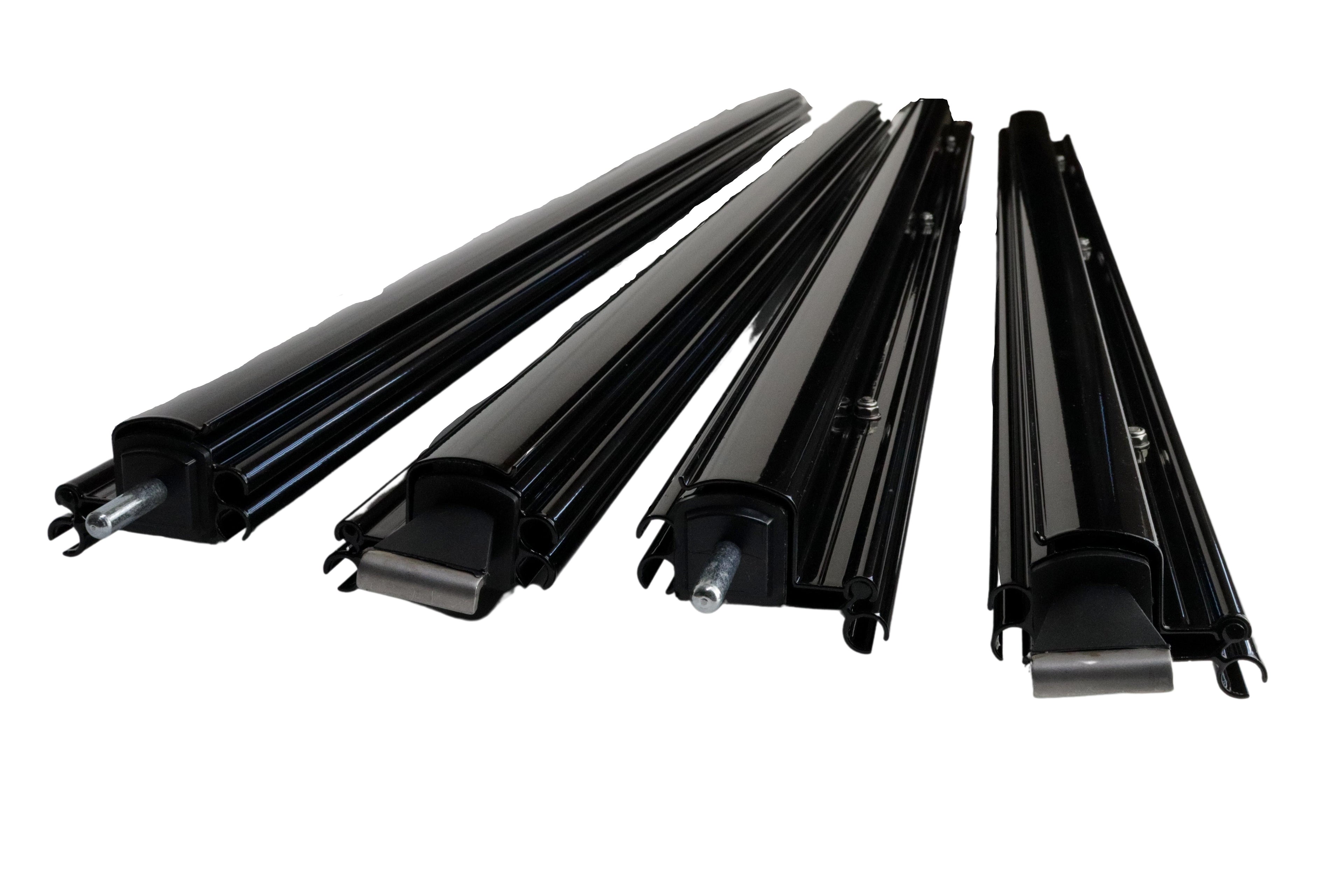 SUPEX BLACK SECURABAR - EXT. LENGTH OF 230cm – 240cm - LIMITED STOCK
