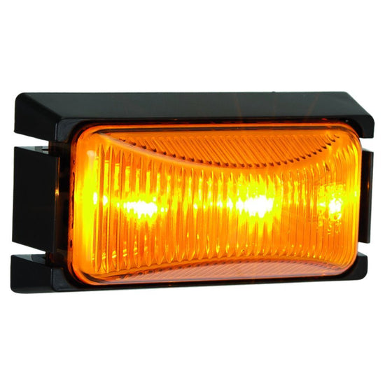 LED MARKER LAMP AMBER 12/24V 200mm LEAD