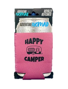 Adventure Nomad Stubby Holder Happy Camper (Pink)