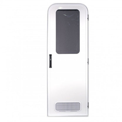 Odyssey Door - 2 Radius Corners - 1723mm x 572mm - Right Hand Hinge - White - SPECIAL ORDER