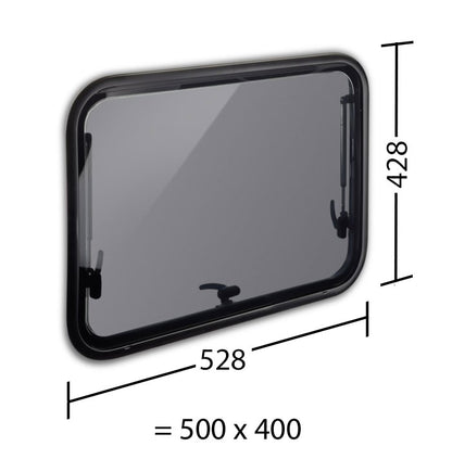 VAM300Z: Window Stays (Pair) - Suit 300mm Seitz S4 Windows
