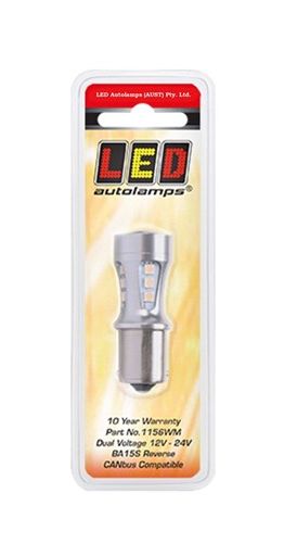 LED Autolamps Bayonet BA15s LED Globe